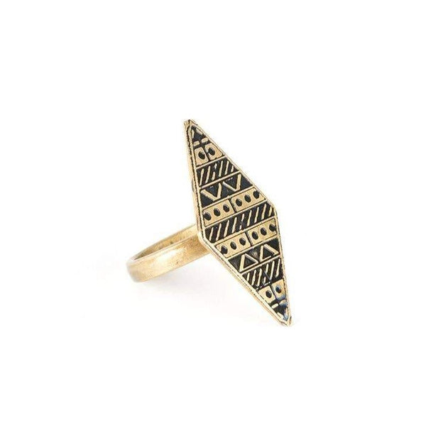 De La Sol Ring - Gold - Rebel Vine Boutique