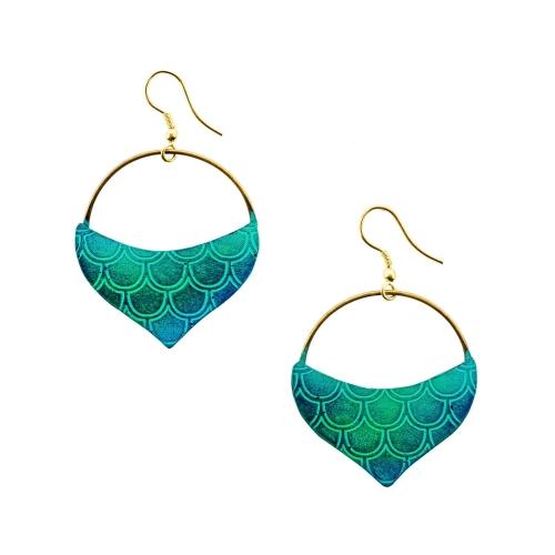 Jaladhi Mermaid Earrings - Rebel Vine Boutique