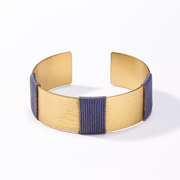 Kaia Cuff - Navy - Rebel Vine Boutique
