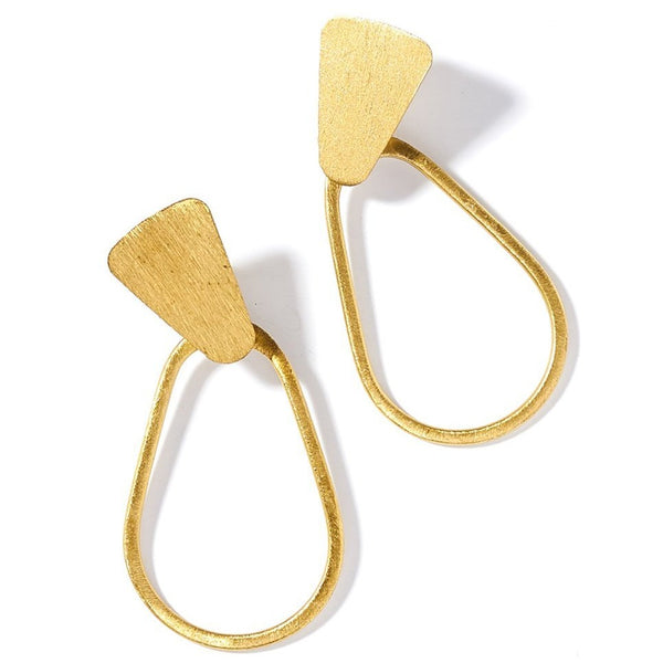 Kaia Earrings - Gold Hoop - Rebel Vine Boutique