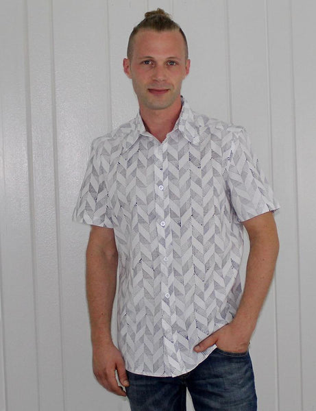 Sparrow Button Down Organic Cotton Shirt - Rebel Vine Boutique