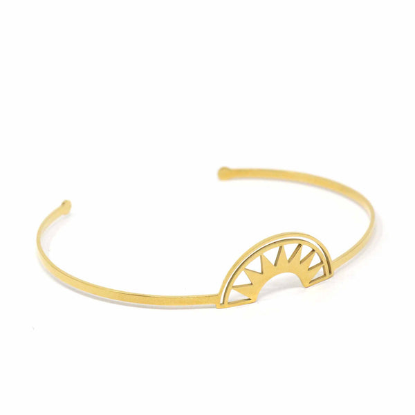 Dawn Rising Sun Golden Bracelet - Rebel Vine Boutique