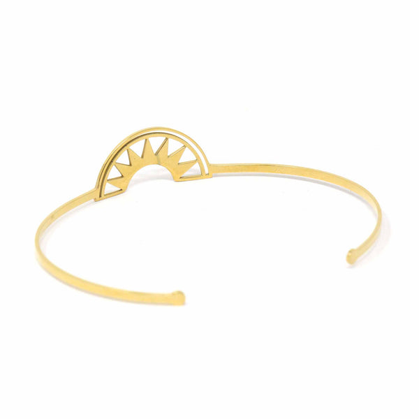 Dawn Rising Sun Golden Bracelet - Rebel Vine Boutique