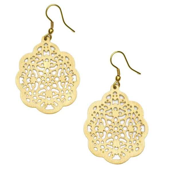 Viti Goldtone Earrings - Rebel Vine Boutique