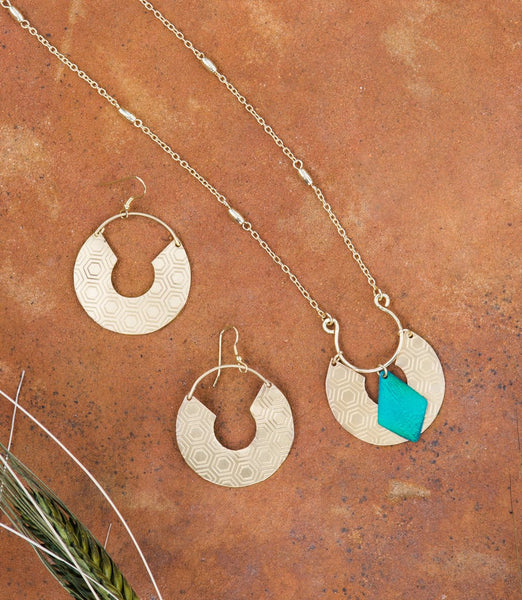 Jaladhi Honeycomb necklace - Rebel Vine Boutique