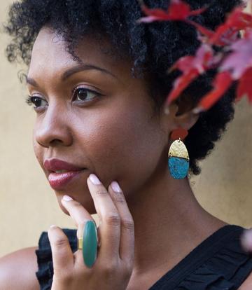 Tara Stone Ring - Rebel Vine Boutique