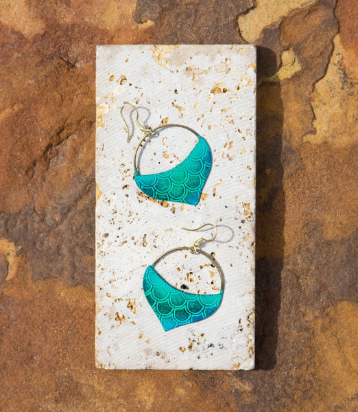 Jaladhi Mermaid Earrings - Rebel Vine Boutique
