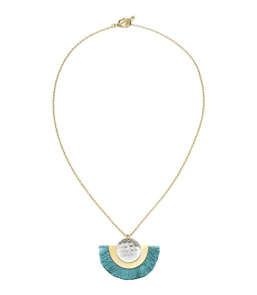 Vitana Cosmos Necklace - Teal - Rebel Vine Boutique