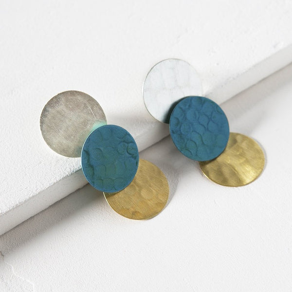 Nihira Earrings - Multi Coin - Rebel Vine Boutique