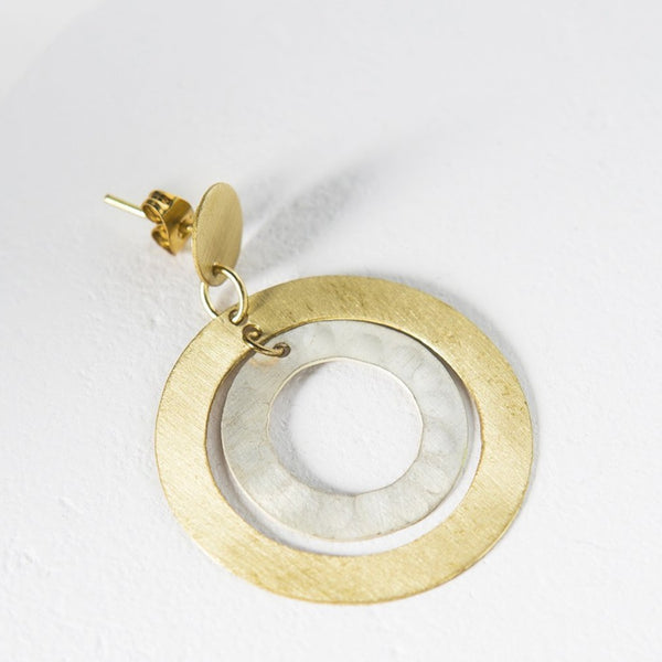 Vitana Silver Glow Earrings - Rebel Vine Boutique