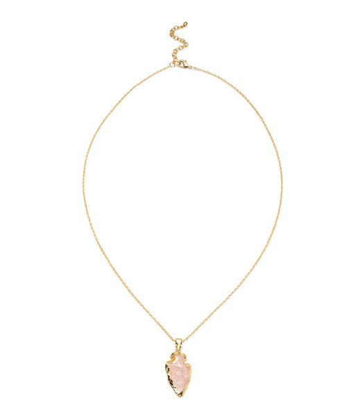 Abbakka Arrowhead Necklace - Rose - Rebel Vine Boutique