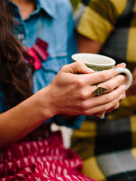 De La Sol Ring - Gold - Rebel Vine Boutique