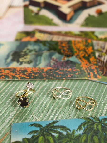 Top Knot Ring - Silver - Rebel Vine Boutique