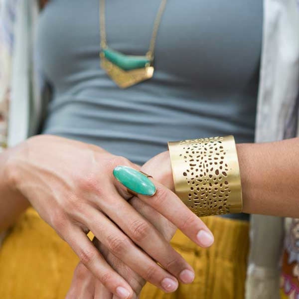 Tara Stone Ring - Rebel Vine Boutique