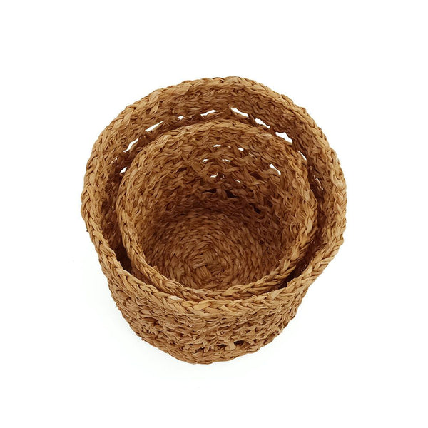 Seagrass Open-Weave Planter Cover for 5- and 6-Size Pots (2 Sizes)
