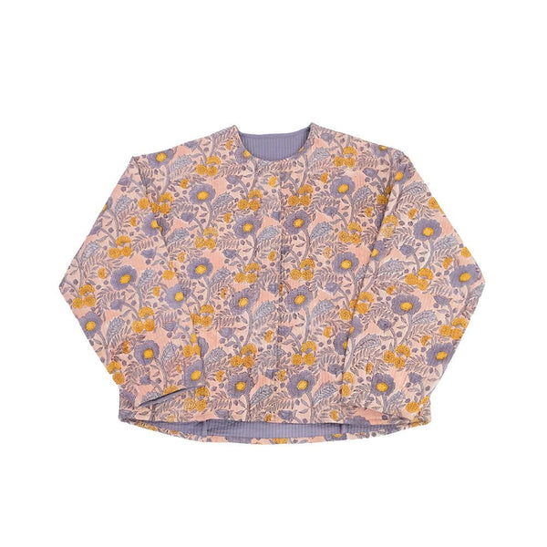Block-Print Quilted Jacket – Poppy