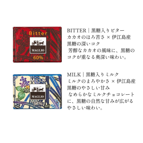 SAMPLE – ITALIA × OKINAWA Chocolate – Milk & Bitter with Okinawan Brown Sugar