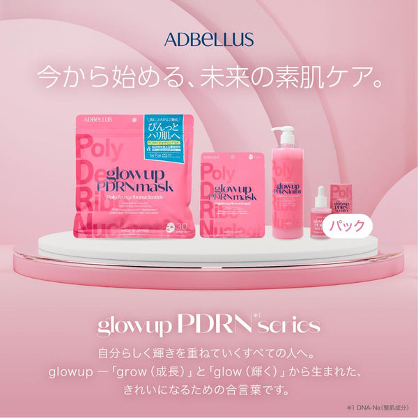 ADBellus glowup PDRN Face Mask, 1 Sheet