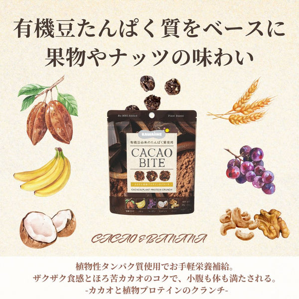 CACAO BITE – Cocoa & Organic Protein Crunch