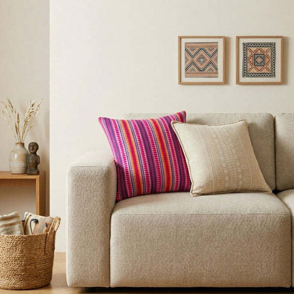 45x45cm pillow - Soft Stone cover