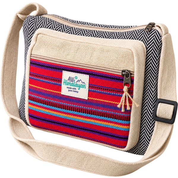 Messenger Bag - Hemp & Cotton