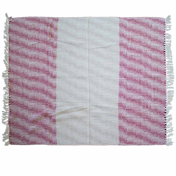 Boho Comfort Throw - 125x150cm - Ruby Two Tone