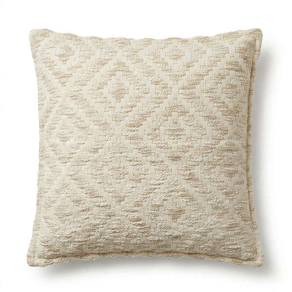 45x45cm pillow - Neutral Geo Creme cover