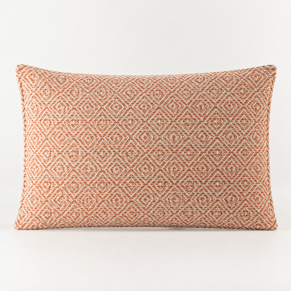 30x50cm pillow - Burgundy Squares cover