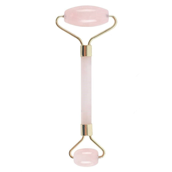Gemstone Face Roller - Rose Quartz with Pouch