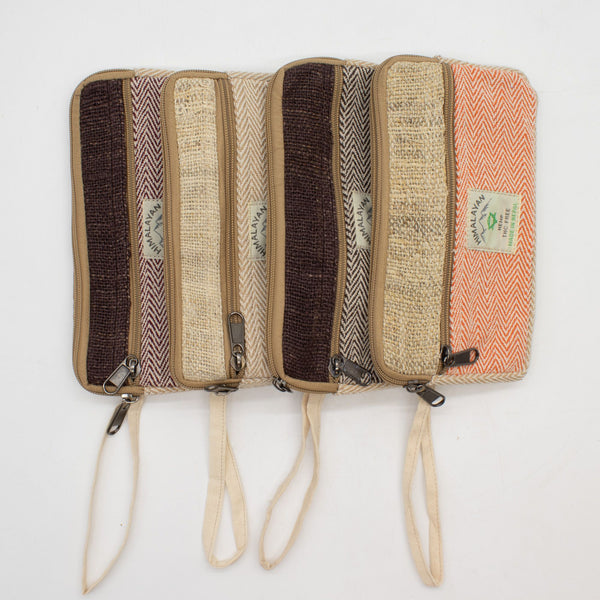 Hemp Phone/Tobacco/Anything Zip Pouch (assorted)