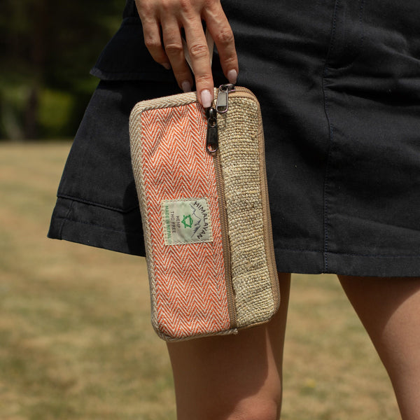 Hemp Phone/Tobacco/Anything Zip Pouch (assorted)
