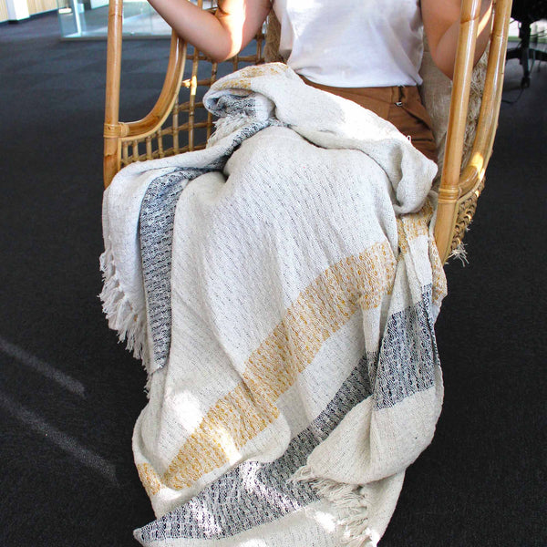 Boho Comfort Throw - 125x150cm - Mellow Mattala