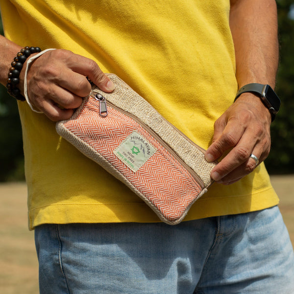 Hemp Phone/Tobacco/Anything Zip Pouch (assorted)