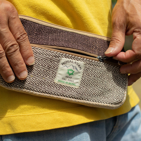 Hemp Phone/Tobacco/Anything Zip Pouch (assorted)