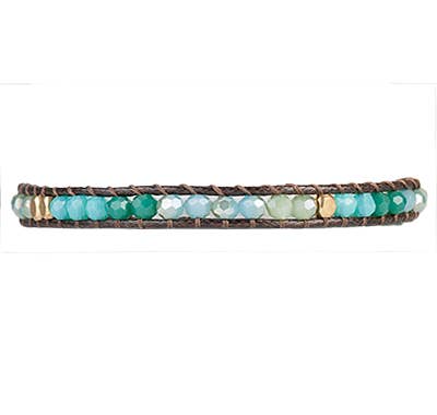 Alani Crystal Bracelet - Sea - Rebel Vine Boutique