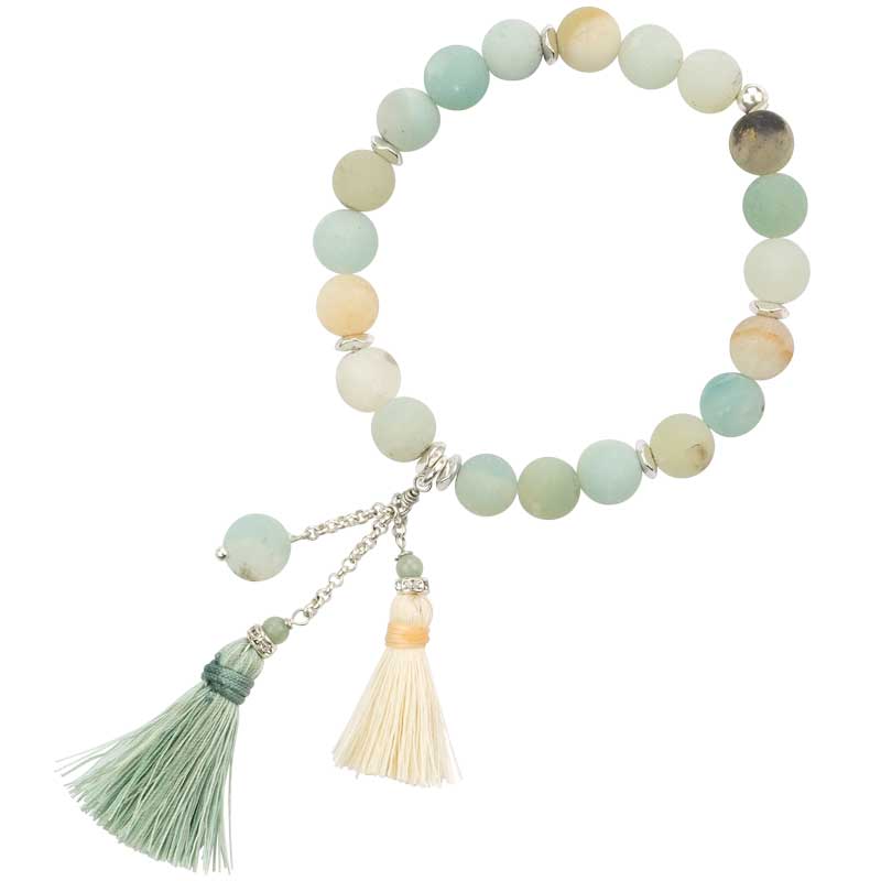 Mia Thai Mala Bracelet - Sage - Rebel Vine Boutique