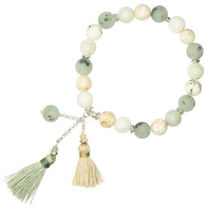 Mia Thai Mala Bracelet - Wild Sage - Rebel Vine Boutique