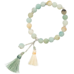 Mia Thai Mala Bracelet - Sage - Rebel Vine Boutique