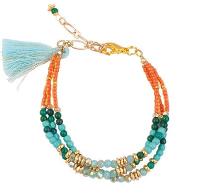 Maia Multistrand Layered Bracelet - Rebel Vine Boutique
