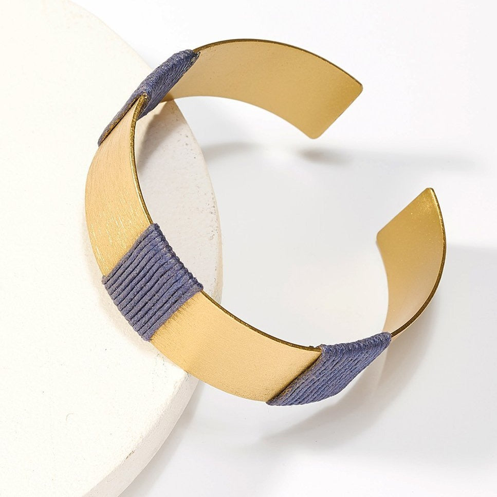 Kaia Cuff - Navy - Rebel Vine Boutique