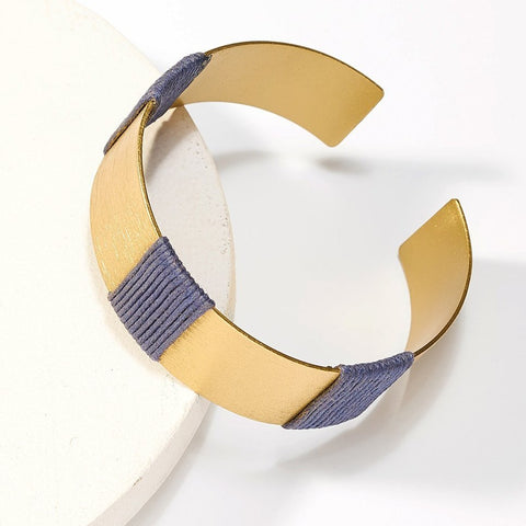Kaia Cuff - Navy - Rebel Vine Boutique