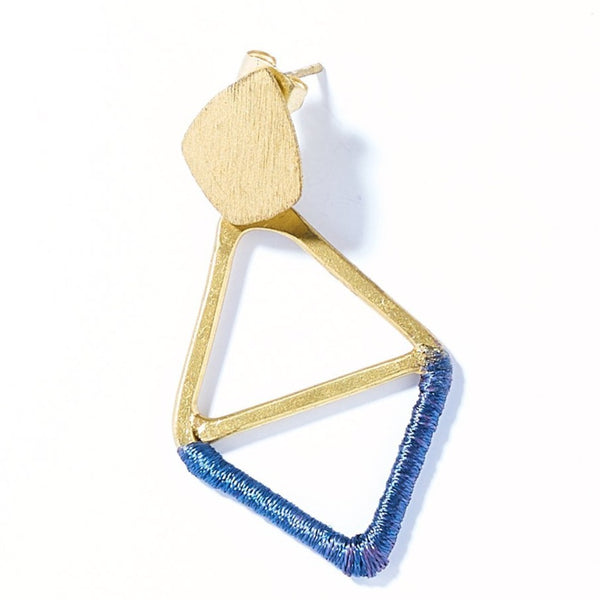 Kaia Earrings - Navy Diamond - Rebel Vine Boutique