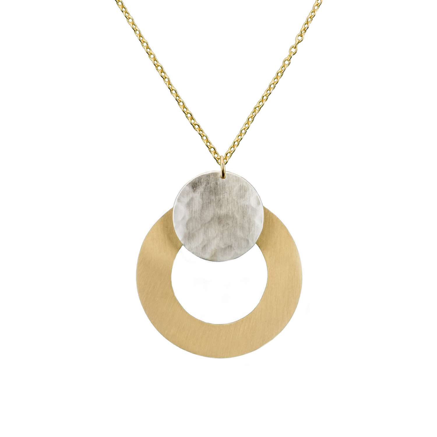Vitana Necklace - Deco Disc - Rebel Vine Boutique