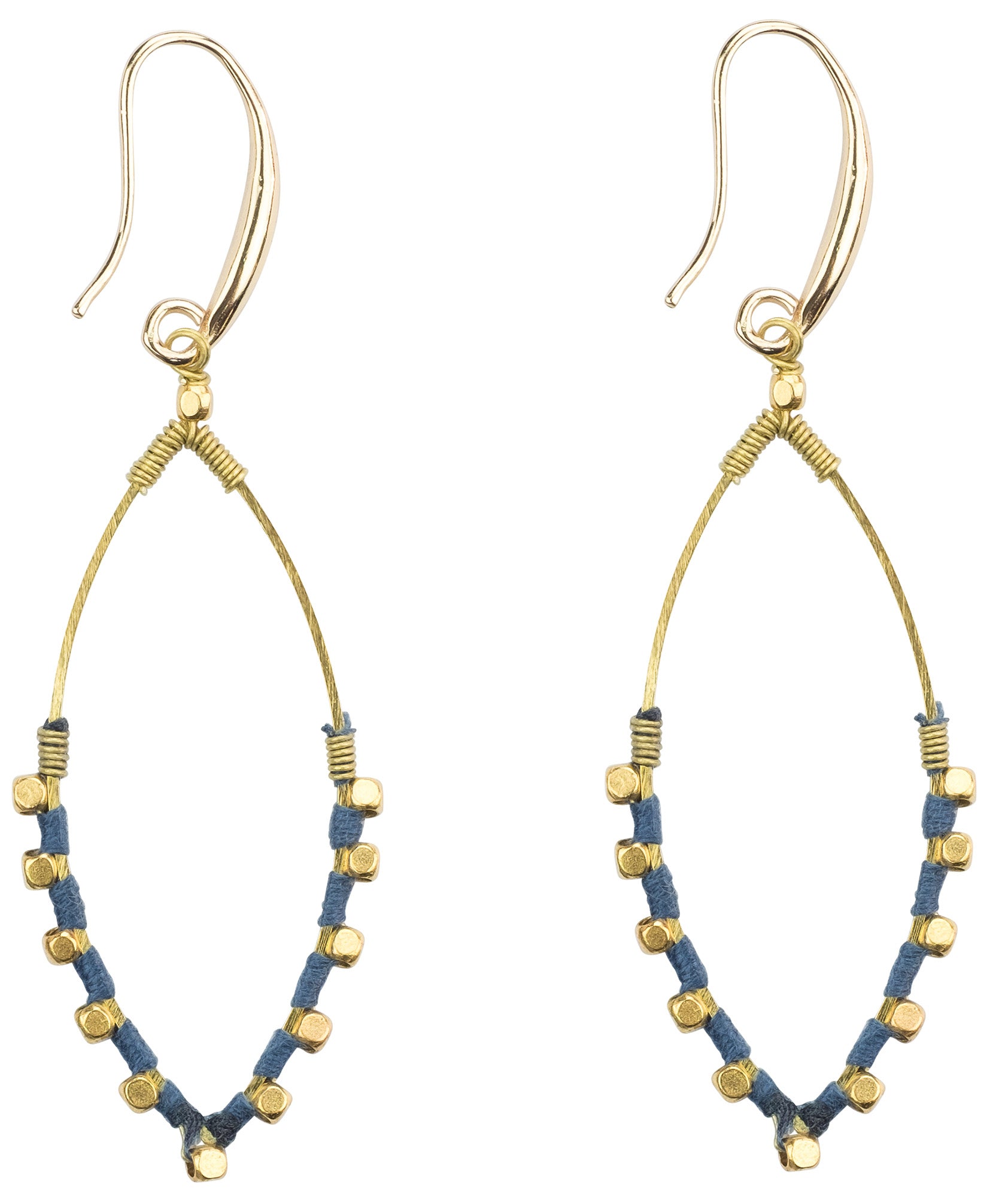 Jane Oval Earrings  - Oceana - Rebel Vine Boutique