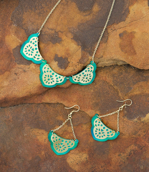 Jaladhi Sea Treasure Earrings - Rebel Vine Boutique