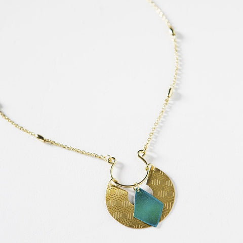 Jaladhi Honeycomb necklace - Rebel Vine Boutique